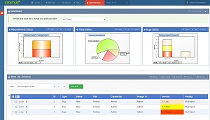 Application lifecycle management screen shot